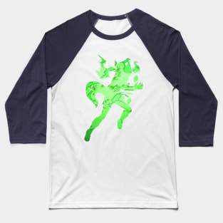 Kaden: Kitsune Braggart Baseball T-Shirt